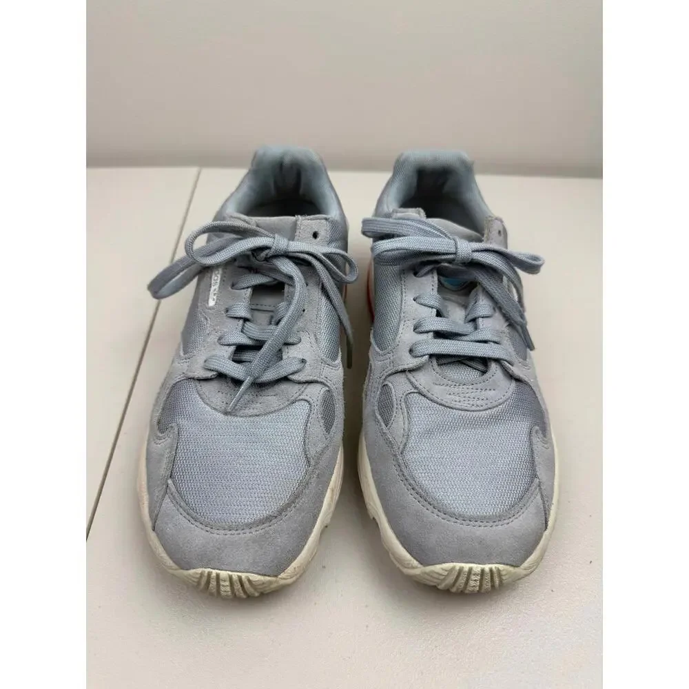 Adidas Womens Falcon Size 9.5 Light Gray Real Magenta EG2676‎